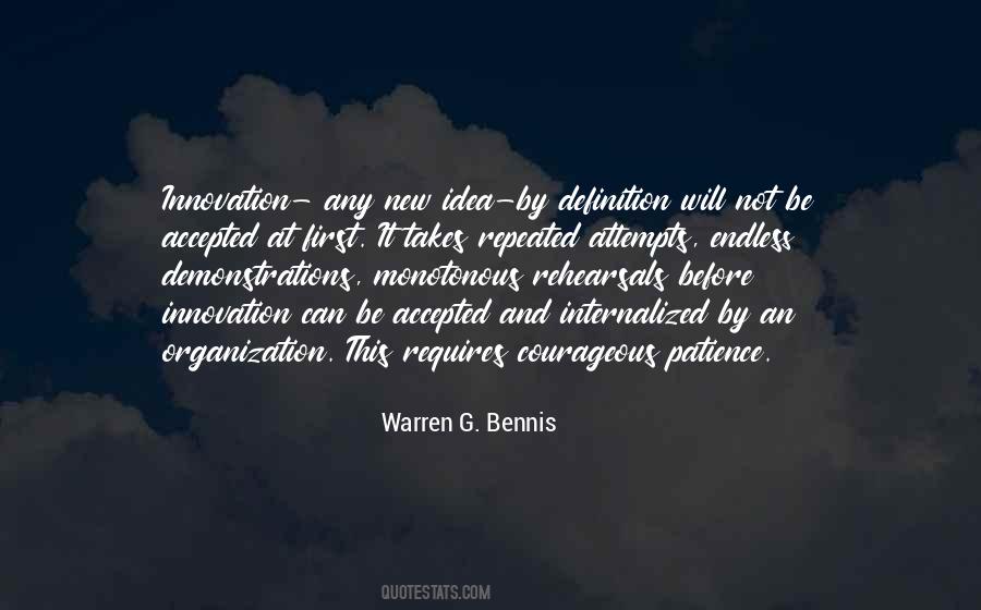 Warren G. Bennis Quotes #1164179