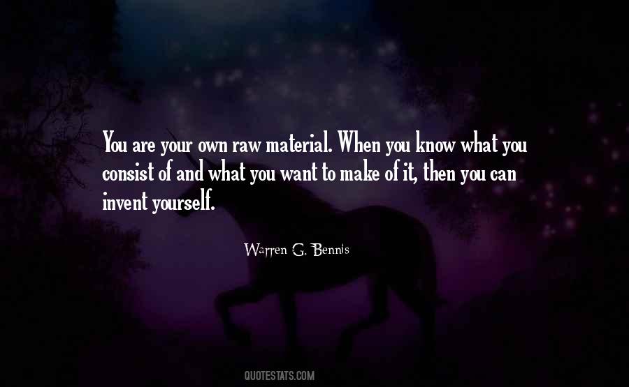 Warren G. Bennis Quotes #1260657