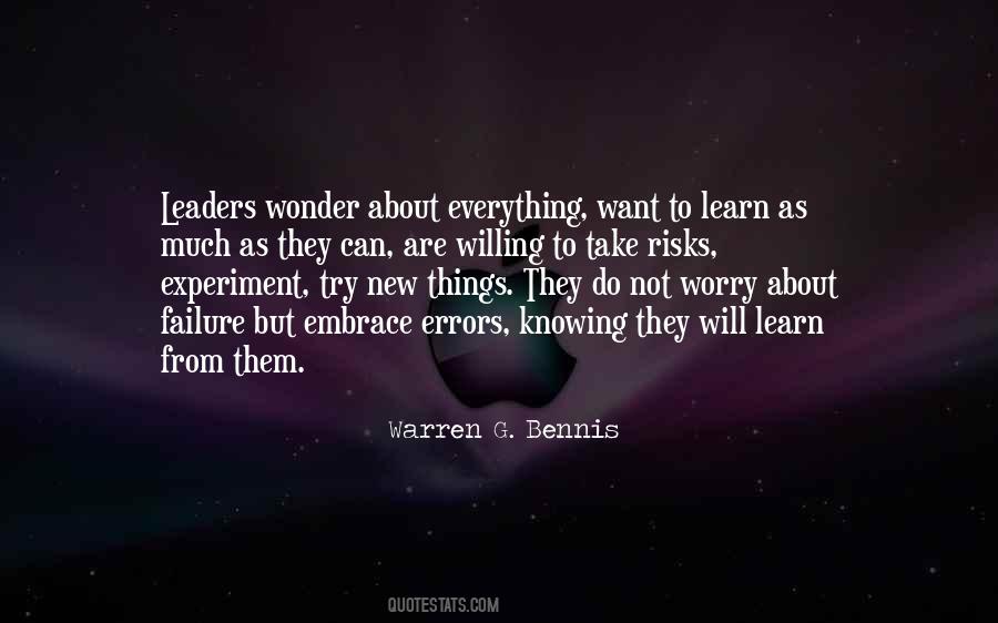 Warren G. Bennis Quotes #1265153
