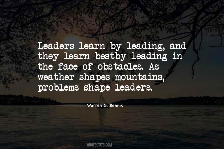 Warren G. Bennis Quotes #1583627