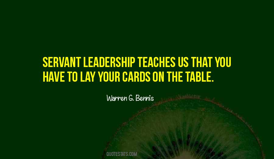 Warren G. Bennis Quotes #569178