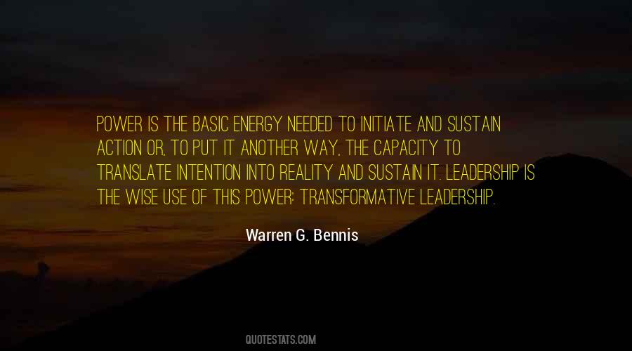 Warren G. Bennis Quotes #804894