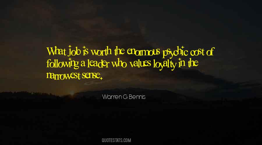 Warren G. Bennis Quotes #934244