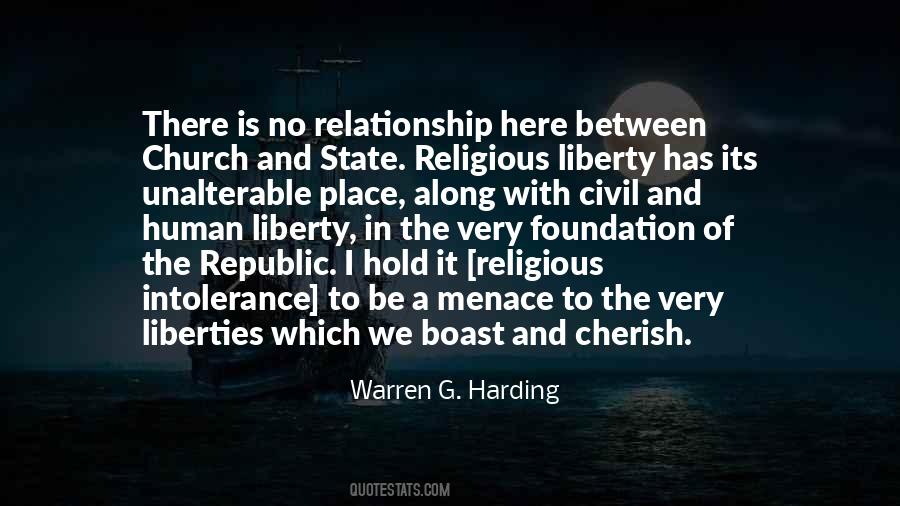 Warren G. Harding Quotes #1360388