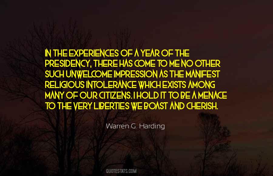 Warren G. Harding Quotes #1676263