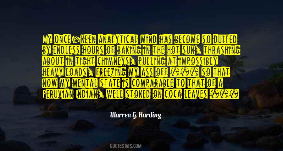 Warren G. Harding Quotes #229929