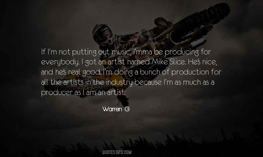 Warren G Quotes #1130418