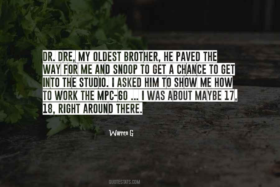 Warren G Quotes #1857064