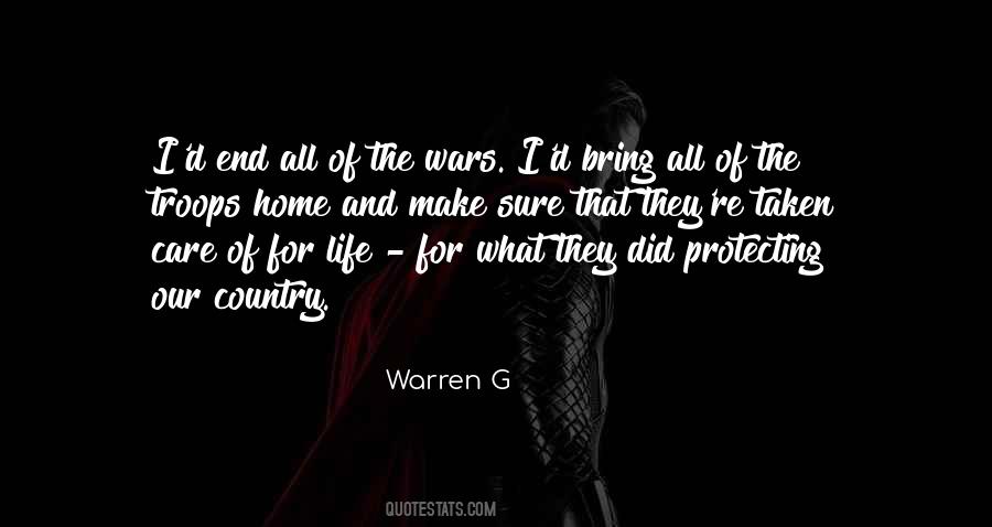 Warren G Quotes #828582