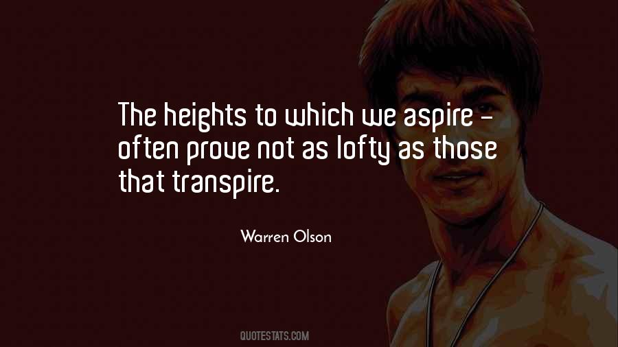 Warren Olson Quotes #861540