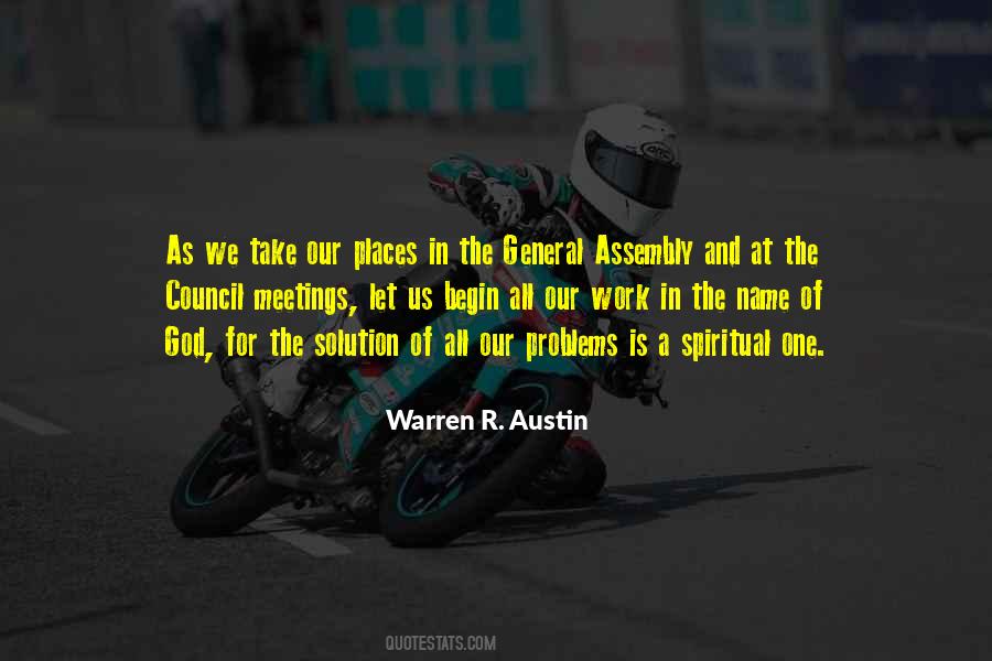 Warren R. Austin Quotes #1506494