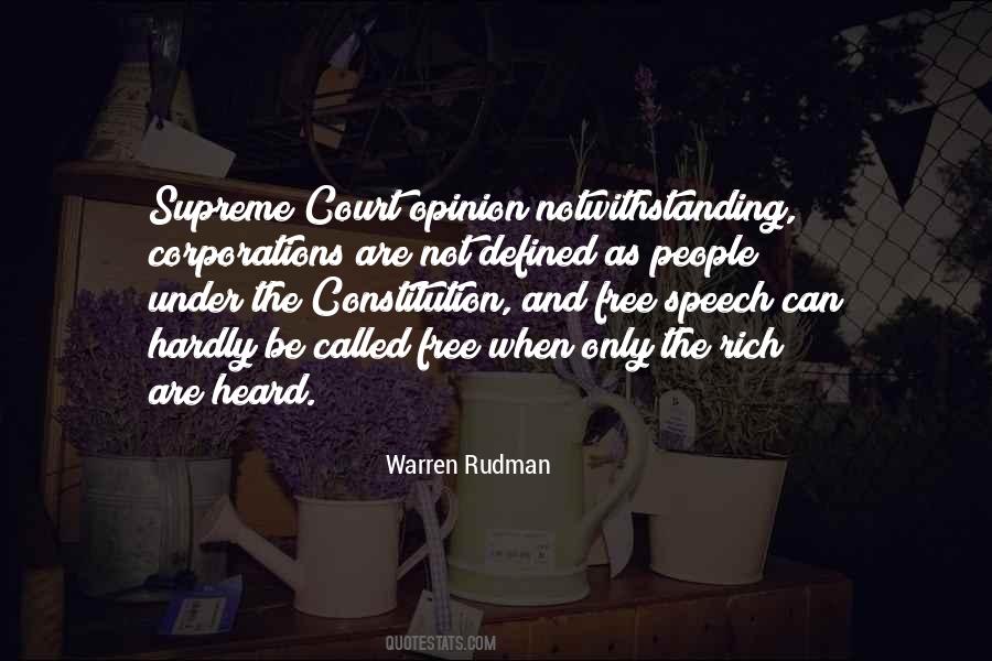 Warren Rudman Quotes #1116993