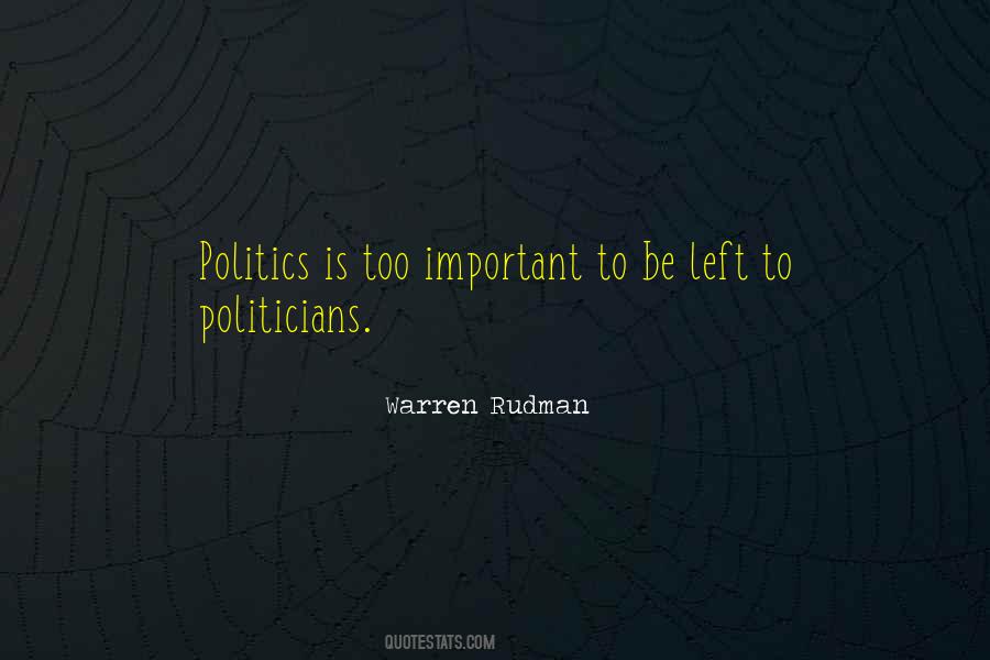 Warren Rudman Quotes #875314