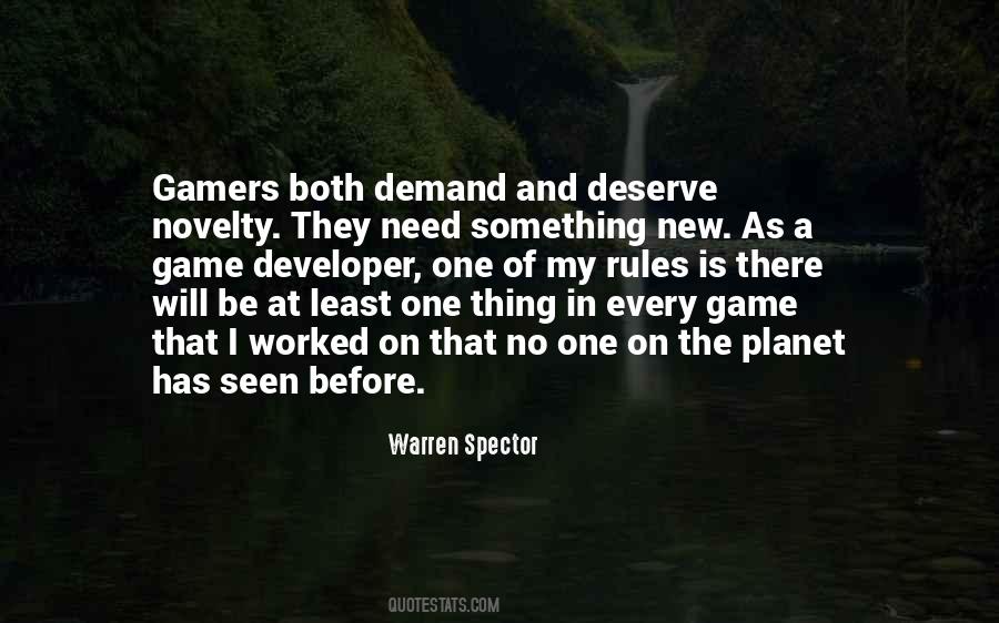 Warren Spector Quotes #786778