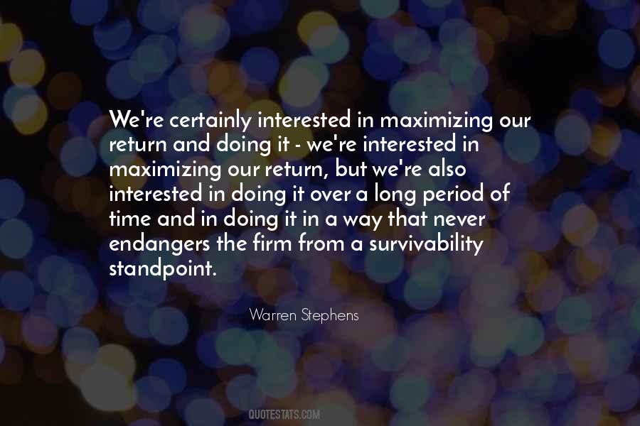 Warren Stephens Quotes #1210580