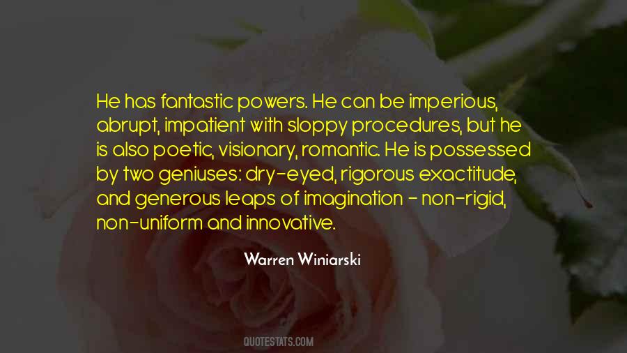 Warren Winiarski Quotes #1556346