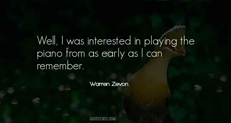 Warren Zevon Quotes #1474129