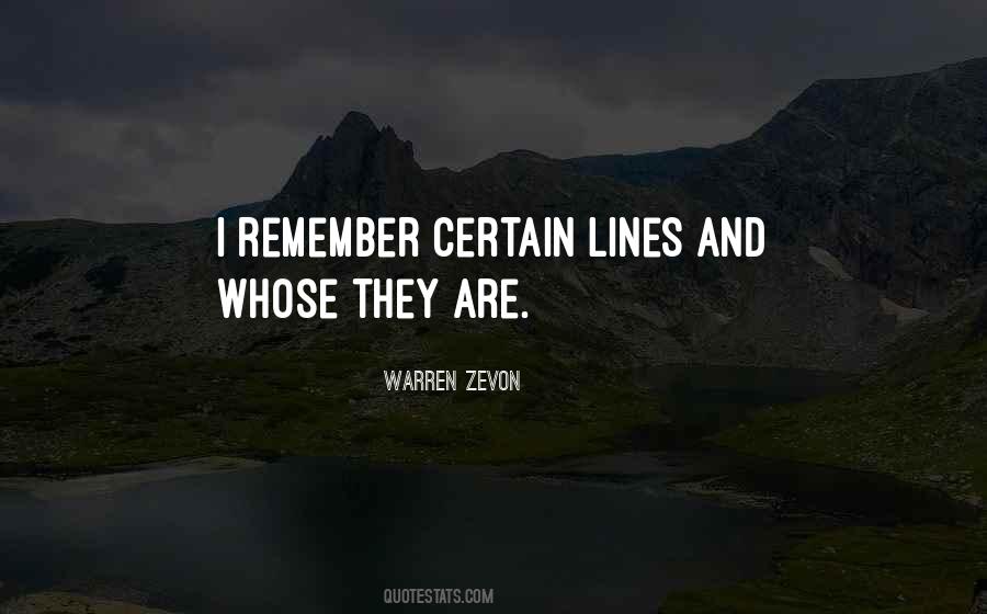 Warren Zevon Quotes #28541