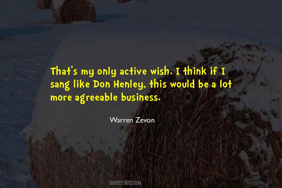 Warren Zevon Quotes #331020