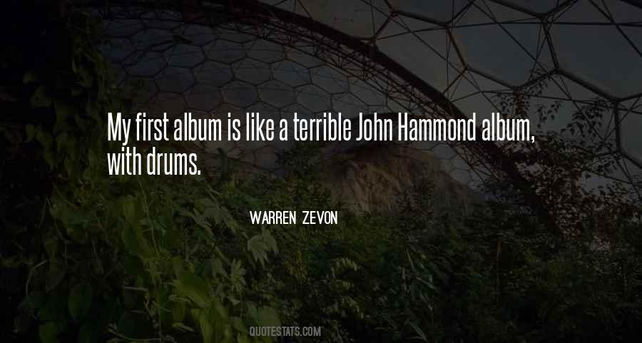 Warren Zevon Quotes #702775