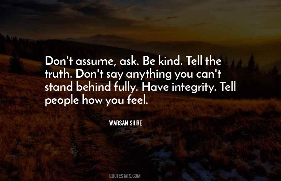 Warsan Shire Quotes #1477320