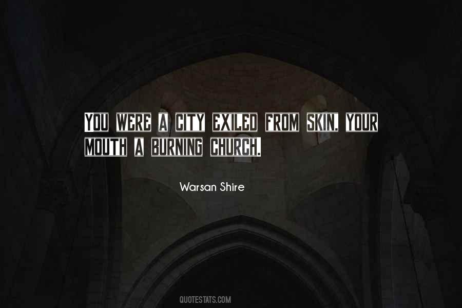 Warsan Shire Quotes #842480