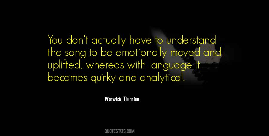 Warwick Thornton Quotes #117895
