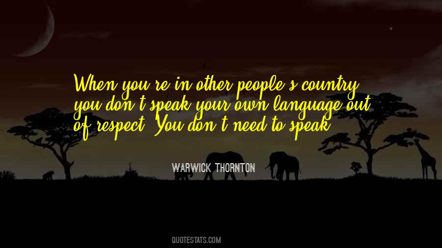 Warwick Thornton Quotes #883775