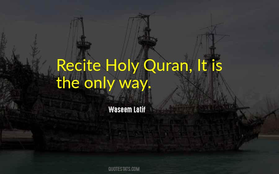 Waseem Latif Quotes #1682226