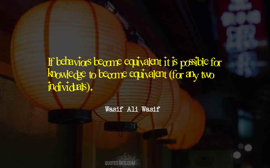 Wasif Ali Wasif Quotes #1364048