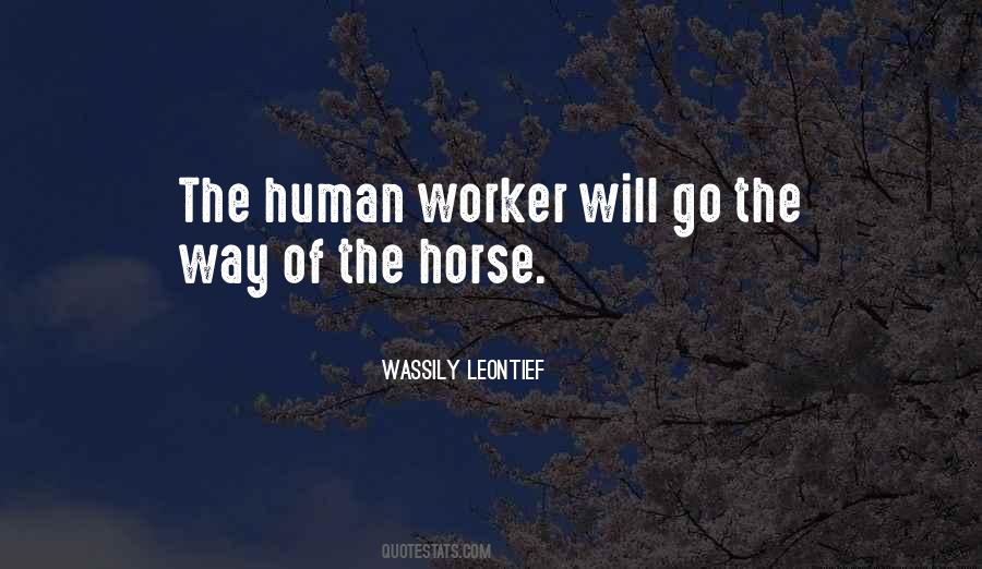 Wassily Leontief Quotes #145992