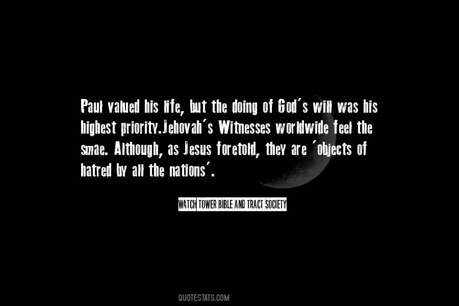Watch Tower Bible And Tract Society Quotes #1140531 Watch Tower Bible And Tract Society Quotes #1140531