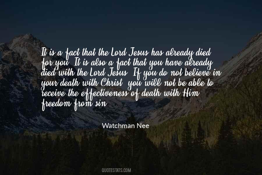 Watchman Nee Quotes #1453642