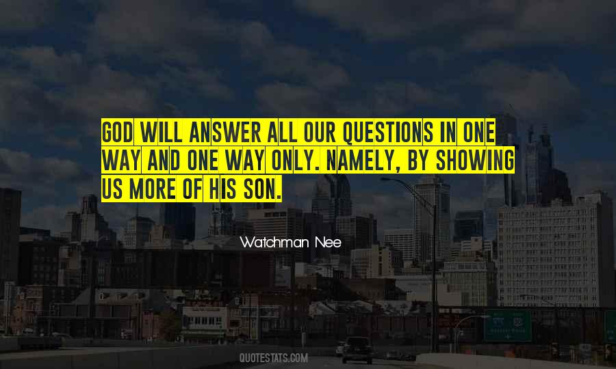 Watchman Nee Quotes #1829935