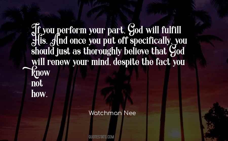 Watchman Nee Quotes #243216