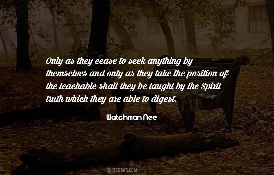 Watchman Nee Quotes #538964