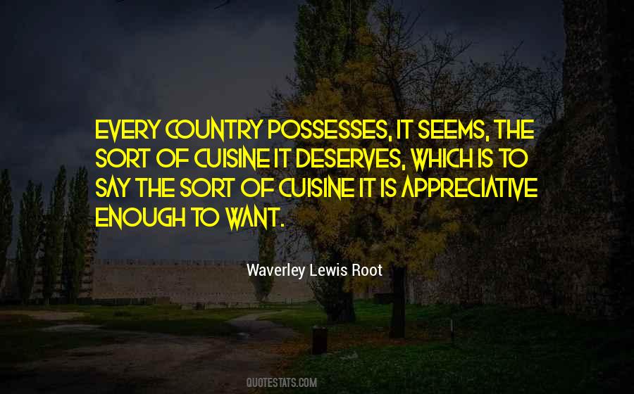 Waverley Lewis Root Quotes #314868