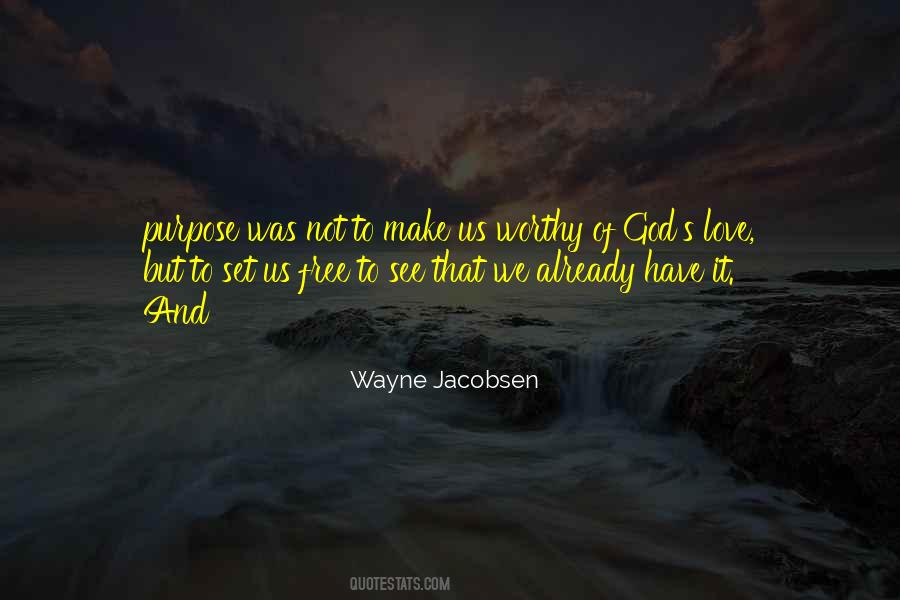 Wayne Jacobsen Quotes #47831