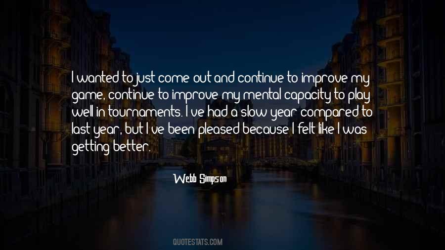 Webb Simpson Quotes #433872