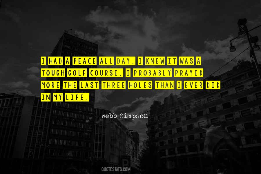 Webb Simpson Quotes #658283