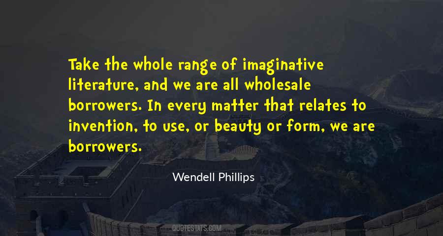 Wendell Phillips Quotes #429838