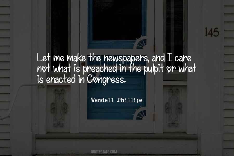 Wendell Phillips Quotes #630285