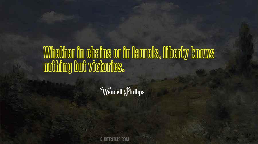 Wendell Phillips Quotes #836836