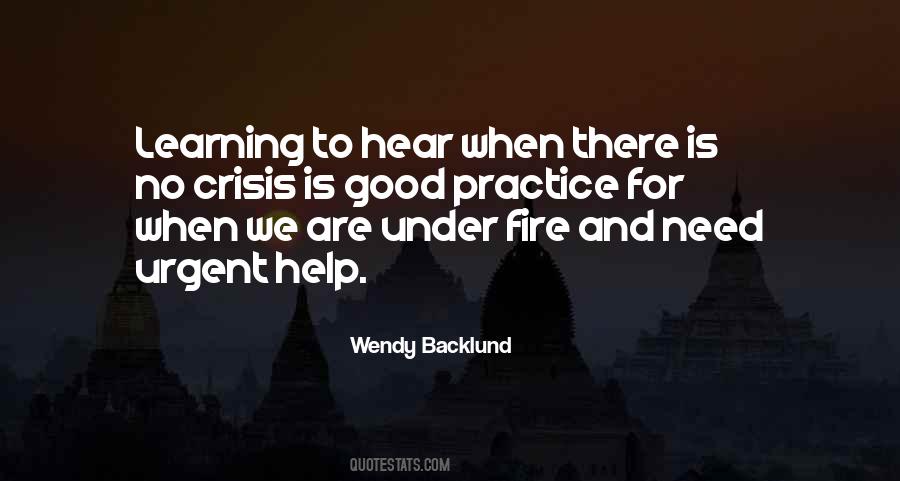 Wendy Backlund Quotes #467716