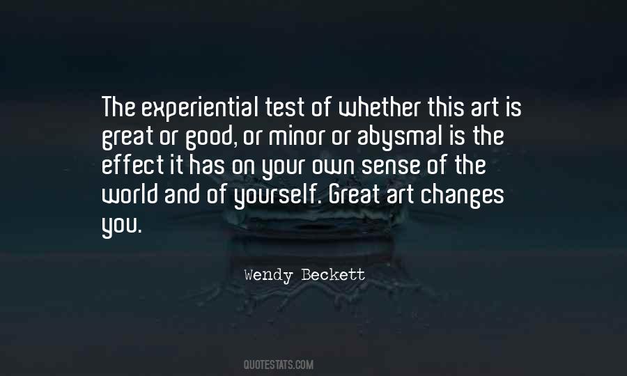 Wendy Beckett Quotes #1494584