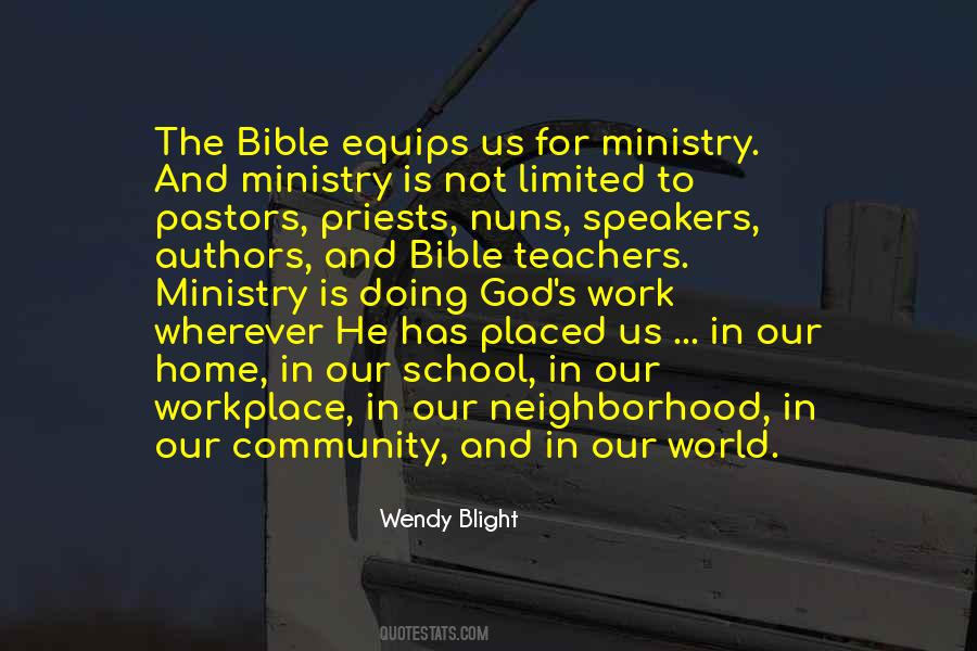 Wendy Blight Quotes #302077