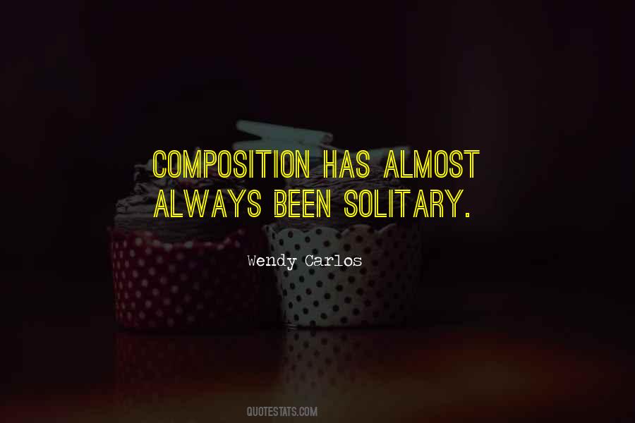 Wendy Carlos Quotes #764222