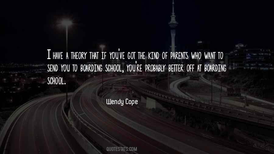 Wendy Cope Quotes #1485609