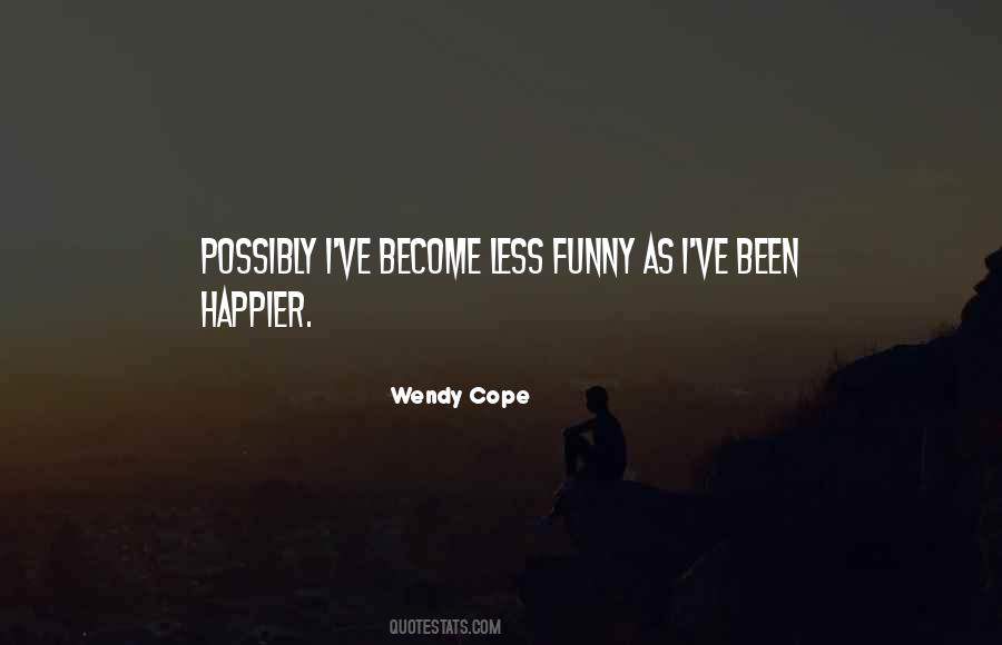 Wendy Cope Quotes #1504411
