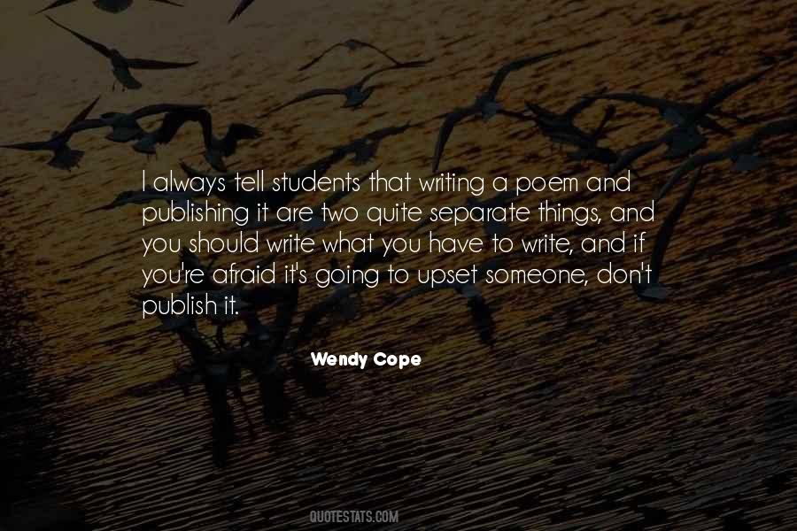 Wendy Cope Quotes #1629041